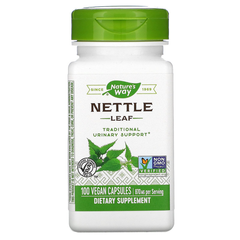 Nature's Way, Nettle Leaf, 435 мг, 100 капсул