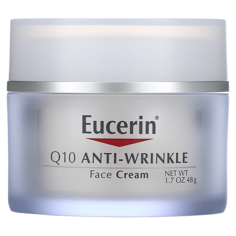 Eucerin, Крем для лица против морщин Q10, 48г (1,7 унции)