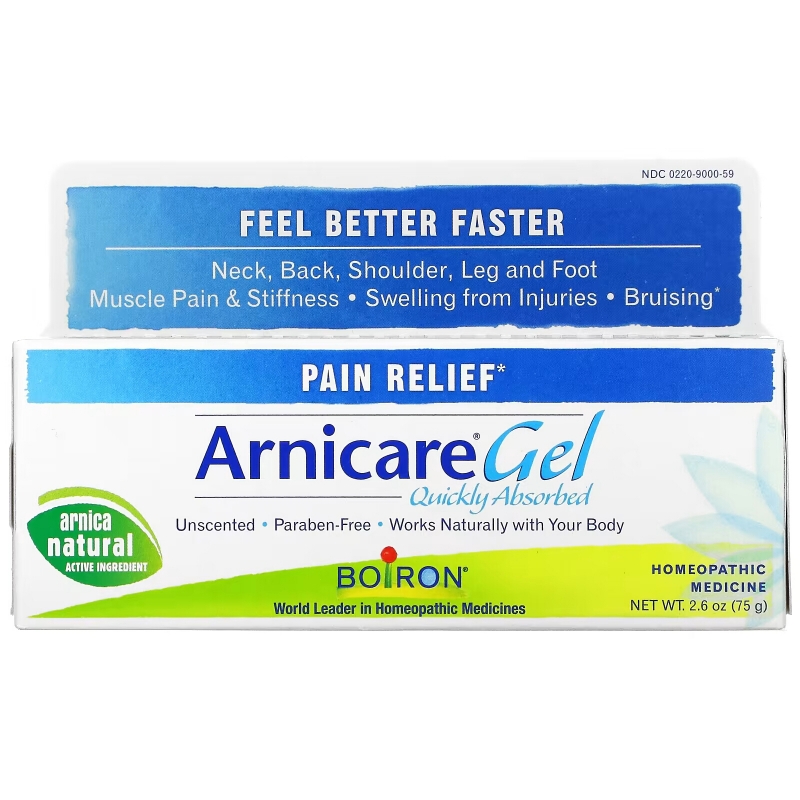 Boiron, Arnicare Gel, Pain Relief, Unscented, 2.6 oz (75 g)