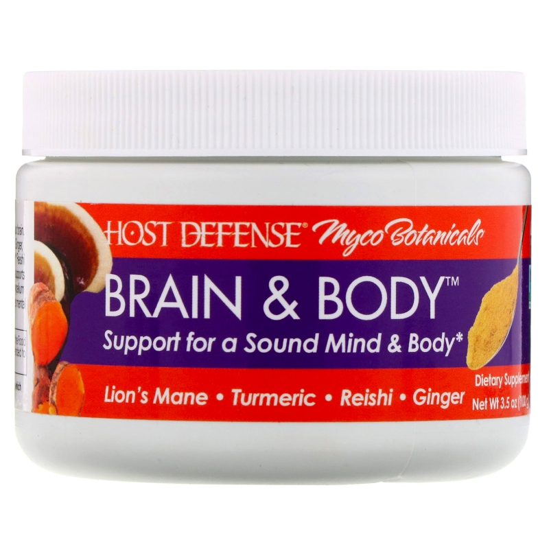 Fungi Perfecti, Myco Botanicals, Brain & Body, 3.5 oz (100 g)