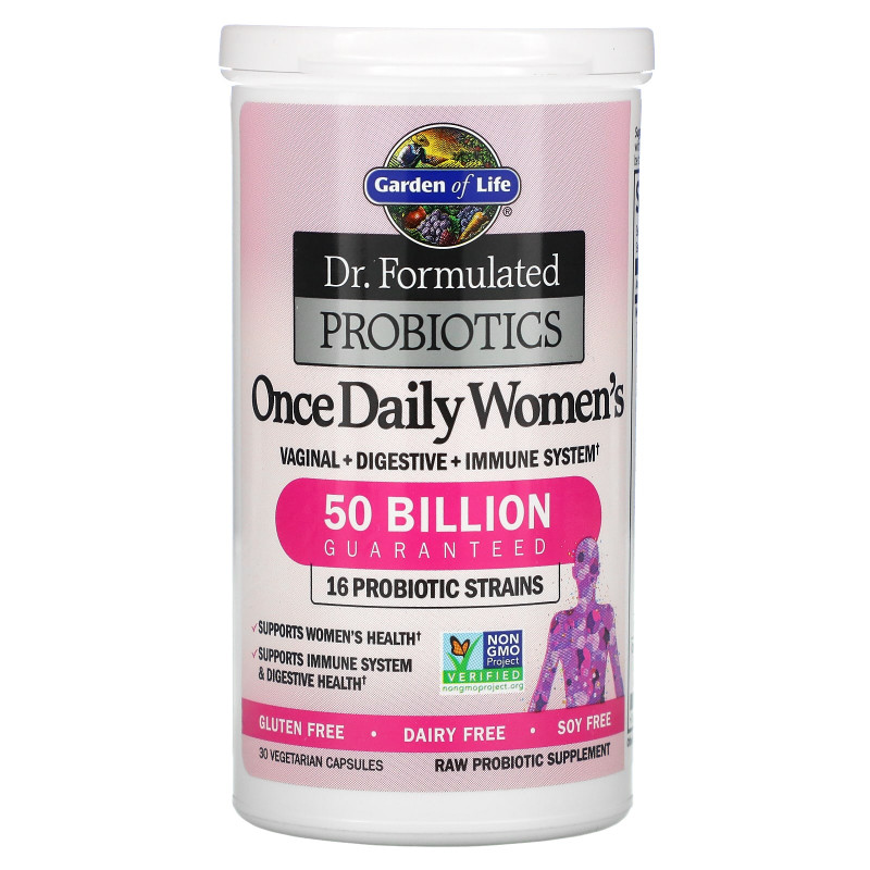 Garden of Life Dr. Formulated Probiotics Once Daily Women's 30 Veggie Caps