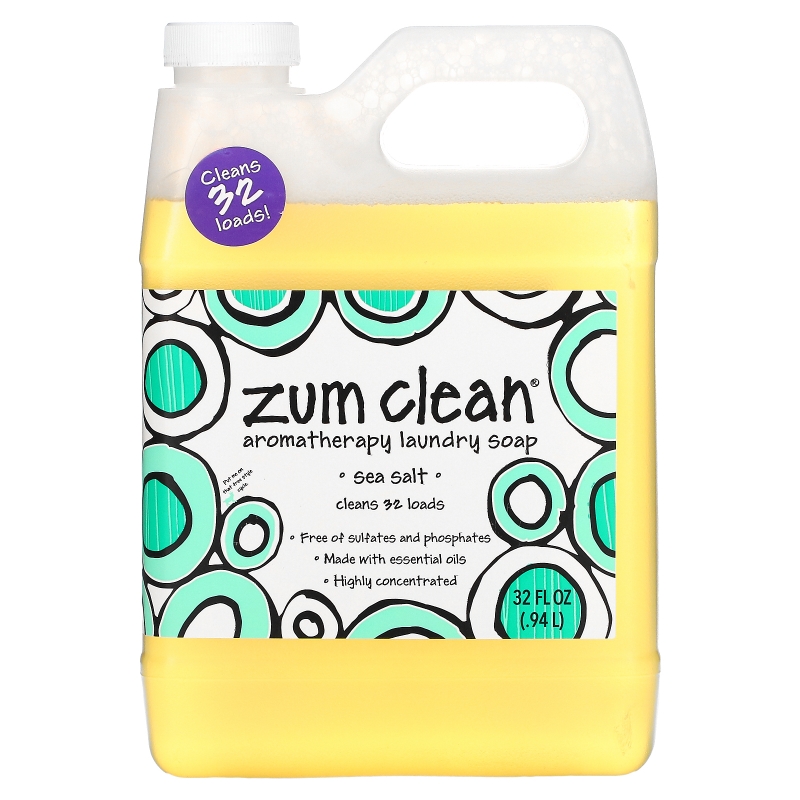 Indigo Wild Zum Clean ароматерапевтическое хозяйственное мыло морская соль 32 жидкие унции (094 л)