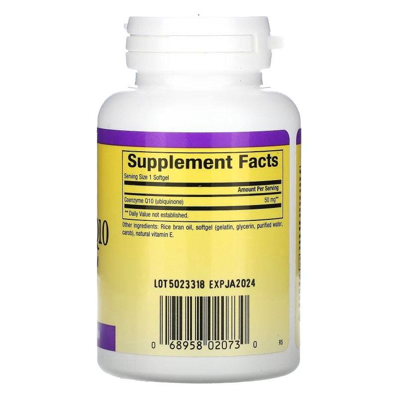 Natural Factors, Coenzyme Q10, 50 mg, 60 Softgels