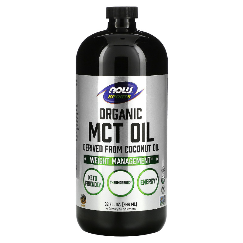 Now Foods, Sports, Organic MCT Oil, 32 fl oz (946 ml)