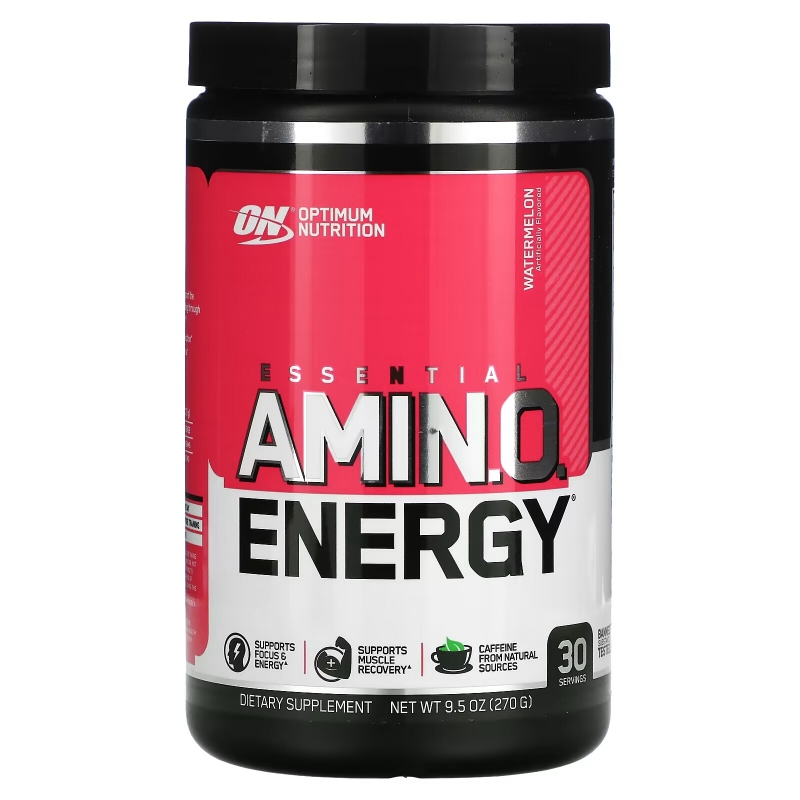 Optimum Nutrition, ESSENTIAL AMIN.O. ENERGY, Watermelon, 9.5 oz (270 g)