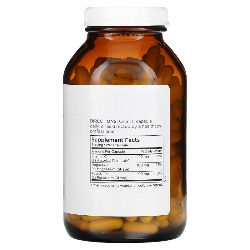 Metabolic Maintenance, Potassium Magnesium Citrate, 250 Capsules