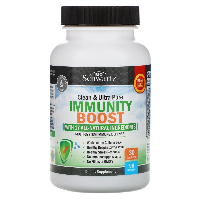 BioSchwartz, Clean & Ultra Pure Immunity Boost, 90 Capsules